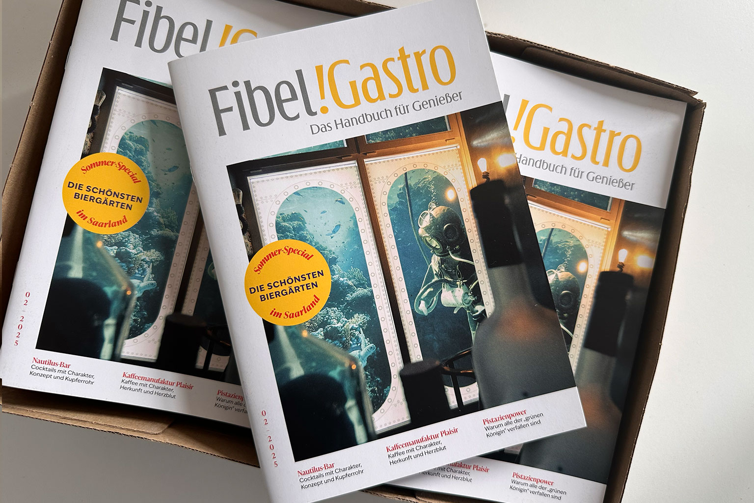 Die Fibel!Gastro ist zurück – und die zweite Ausgabe ist schon da!