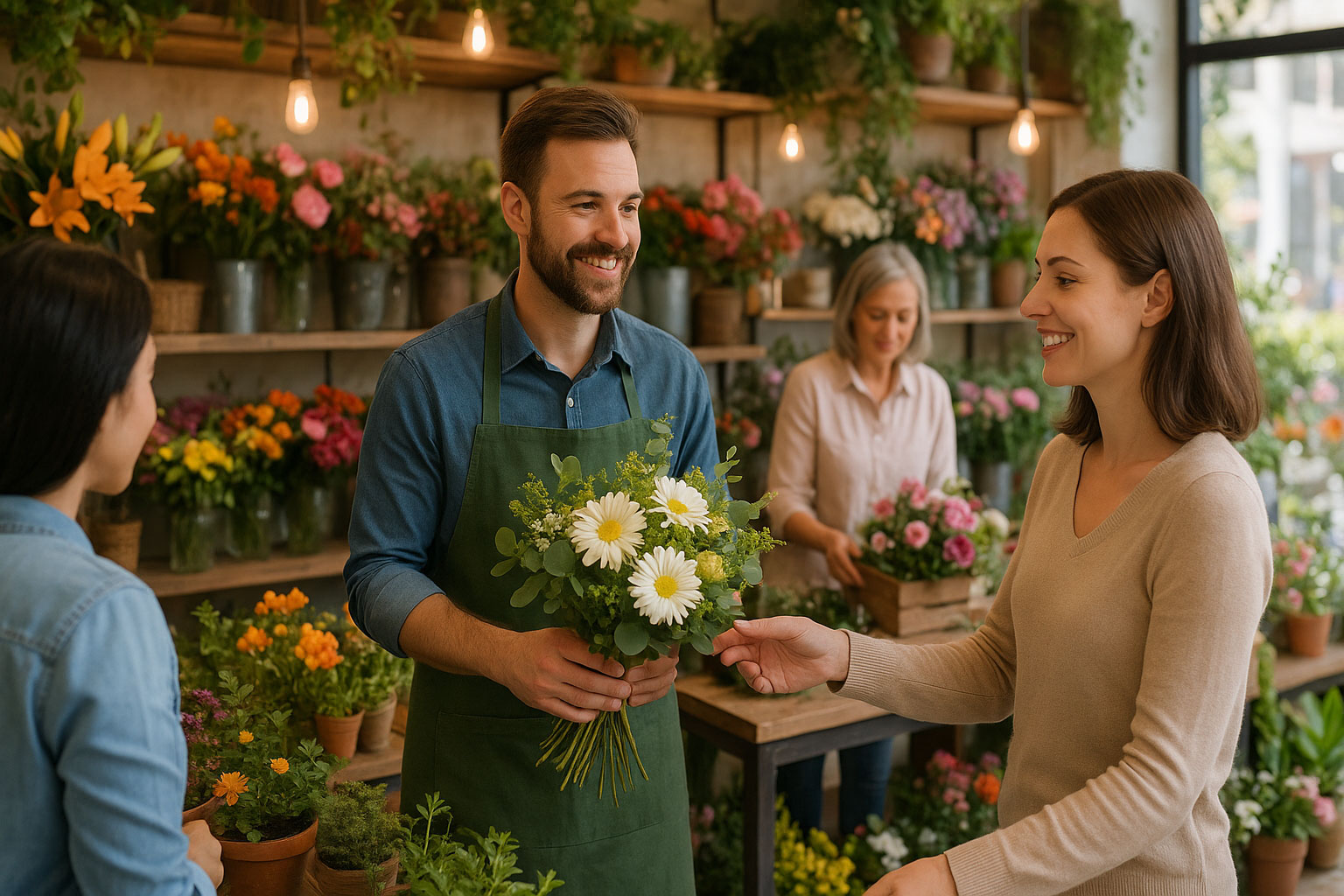 „Floristik Bluma“ vernetzt alle 10 Filialen